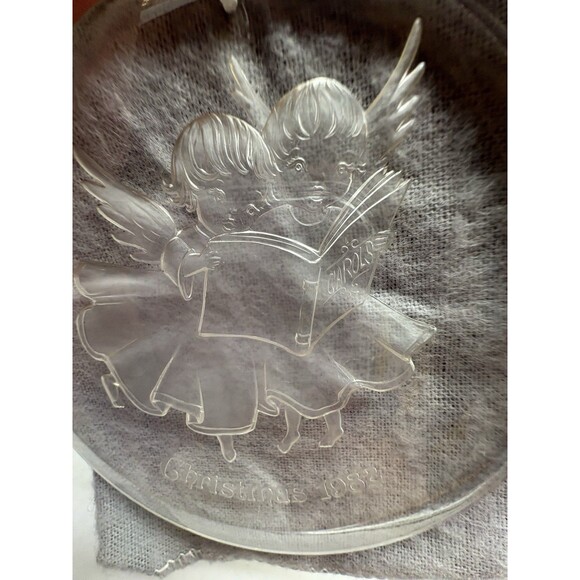 A Medley of Carols Lucite Christmas Ornaments Limited Edition Lot Of 5 -1980’s - Picture 4 of 10